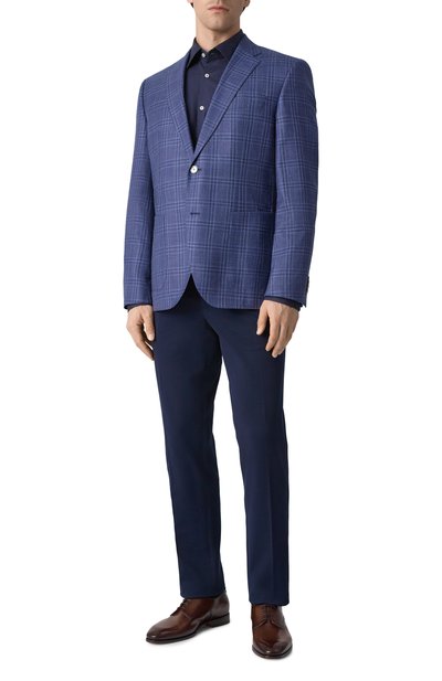 Пиджак из шерсти и шелка BOSS, арт. 50540722, фото 3