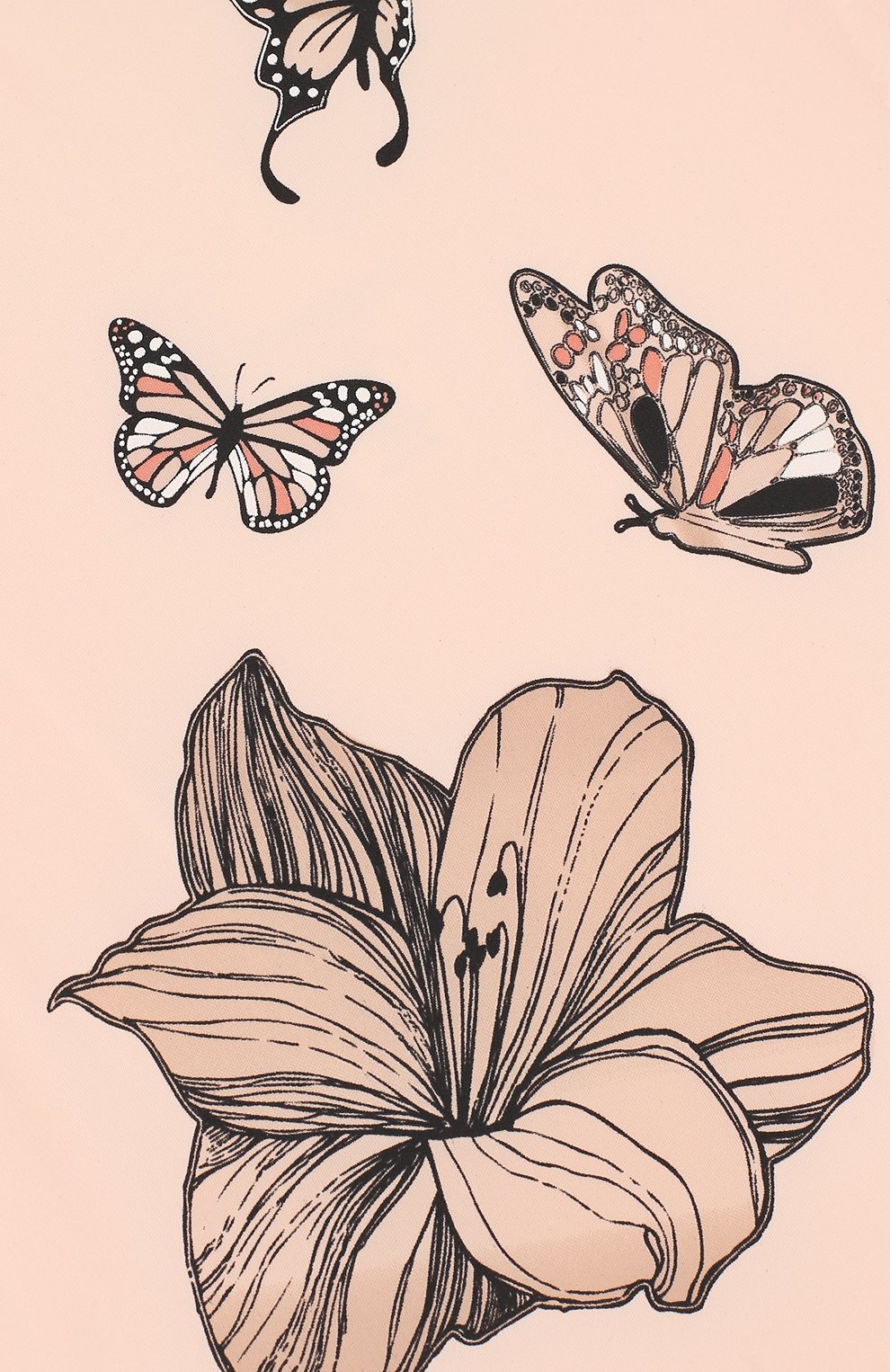 Слитный купальник с принтом и бантом LA PERLA, арт. 67719/2A-6A, фото 3