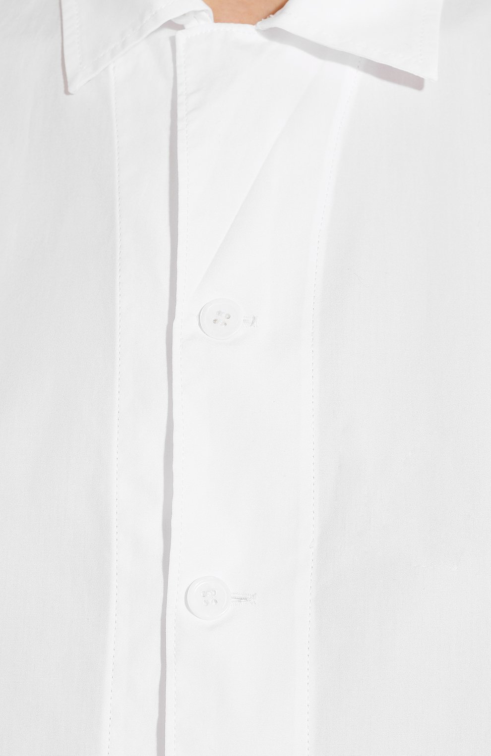 Хлопковая рубашка YOHJI YAMAMOTO, арт. NN-B06-001, фото 5