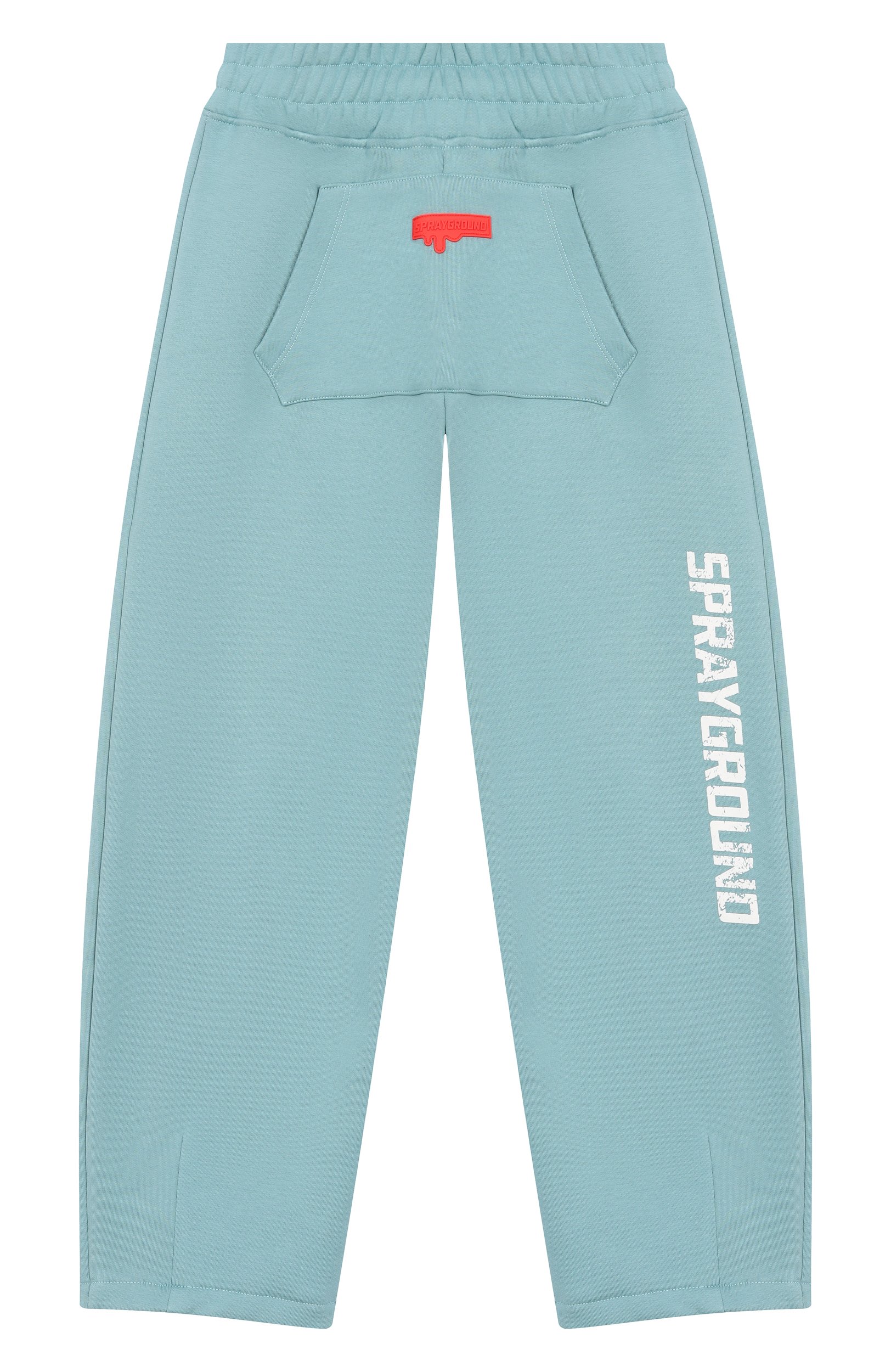 Хлопковые брюки SPRAYGROUND, арт. SPY1516GSM0KE/CREATIVE DEPT. 0VER PANTS SM0KE BLUE, фото 1