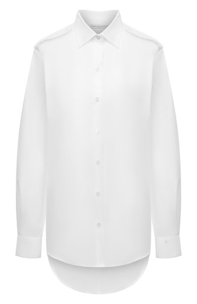 Женская хлопковая рубашка DRIES VAN NOTEN, арт. 211-10771-2166