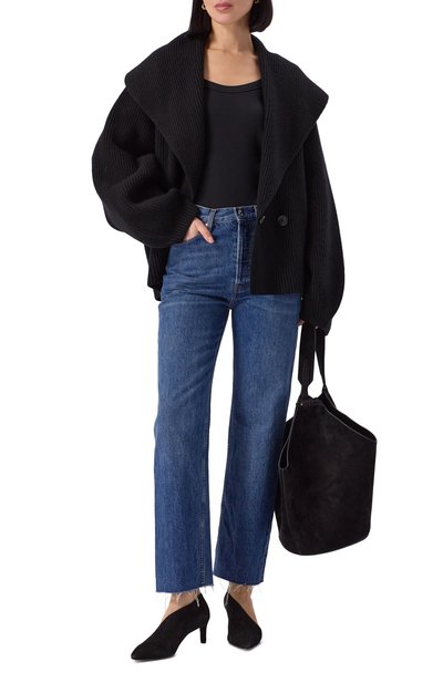 Хлопковый топ TOTEME, арт. 241-WRT1060-FB0094/001, фото 2