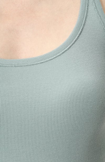 Приталенный хлопковый топ без рукавов RALPH LAUREN, арт. 290625675, фото 5