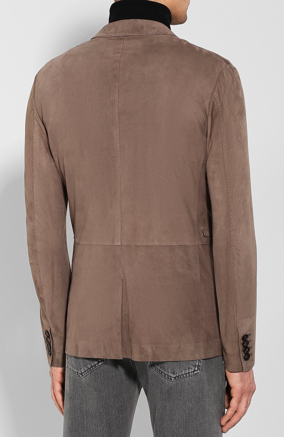 Замшевый пиджак ZEGNA, арт. UUPCA/U261, фото 4