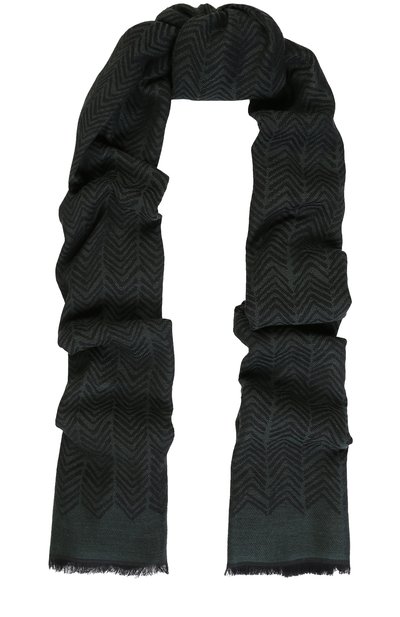 Шарф из смеси шерсти и шелка с принтом ZEGNA, арт. Z2L57/2LN, фото 1