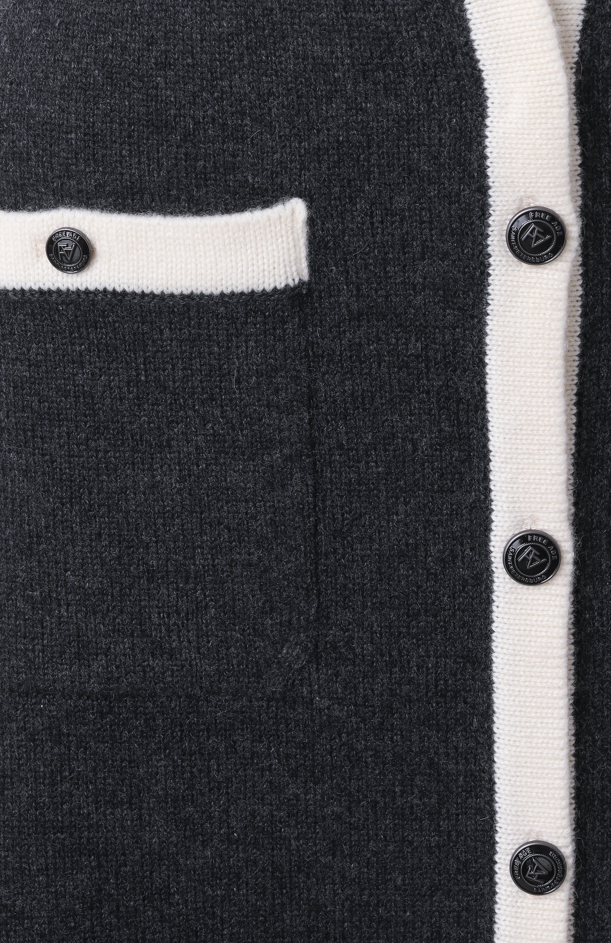 Кашемировая юбка FREEAGE, арт. W25.SK068.3004.991, фото 6