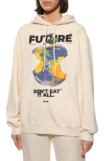 Хлопковое худи MSGM, арт. 3241MDM195 227289, фото 3