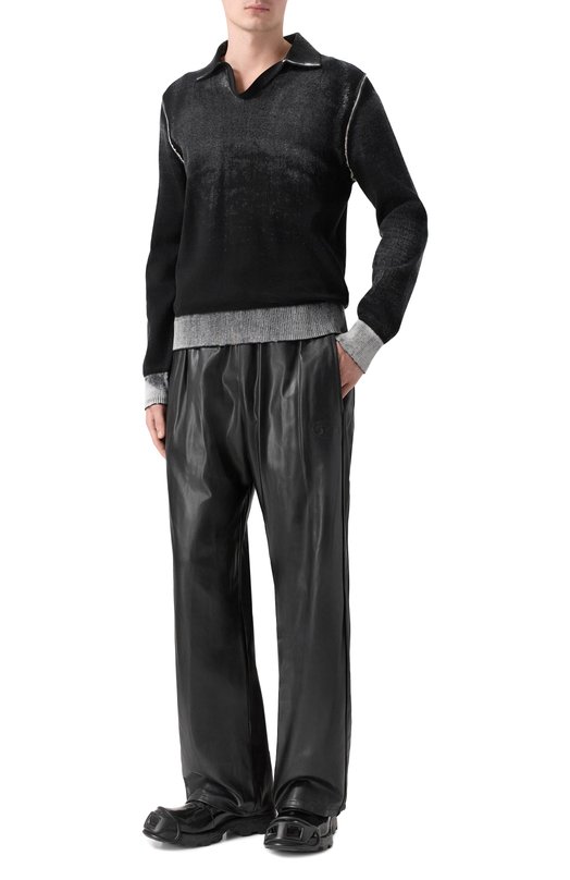 Брюки из экокожи Diesel A21970/0PGBX Чёрный  A21970/0PGBX Фото 2