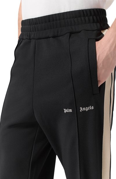 Брюки PALM ANGELS черного цвета по цене 56500 руб., арт. PMCJ020C99FAB002, фото 5 Брюки PALM ANGELS, арт. PMCJ020C99FAB002, фото 5