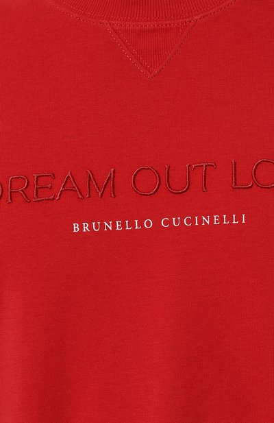 Хлопковый свитшот BRUNELLO CUCINELLI, арт. M0T353441W, фото 5