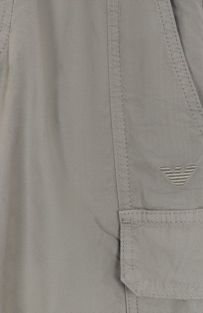 Хлопковые брюки-карго EMPORIO ARMANI, арт. EB000218/AF13327, фото 3
