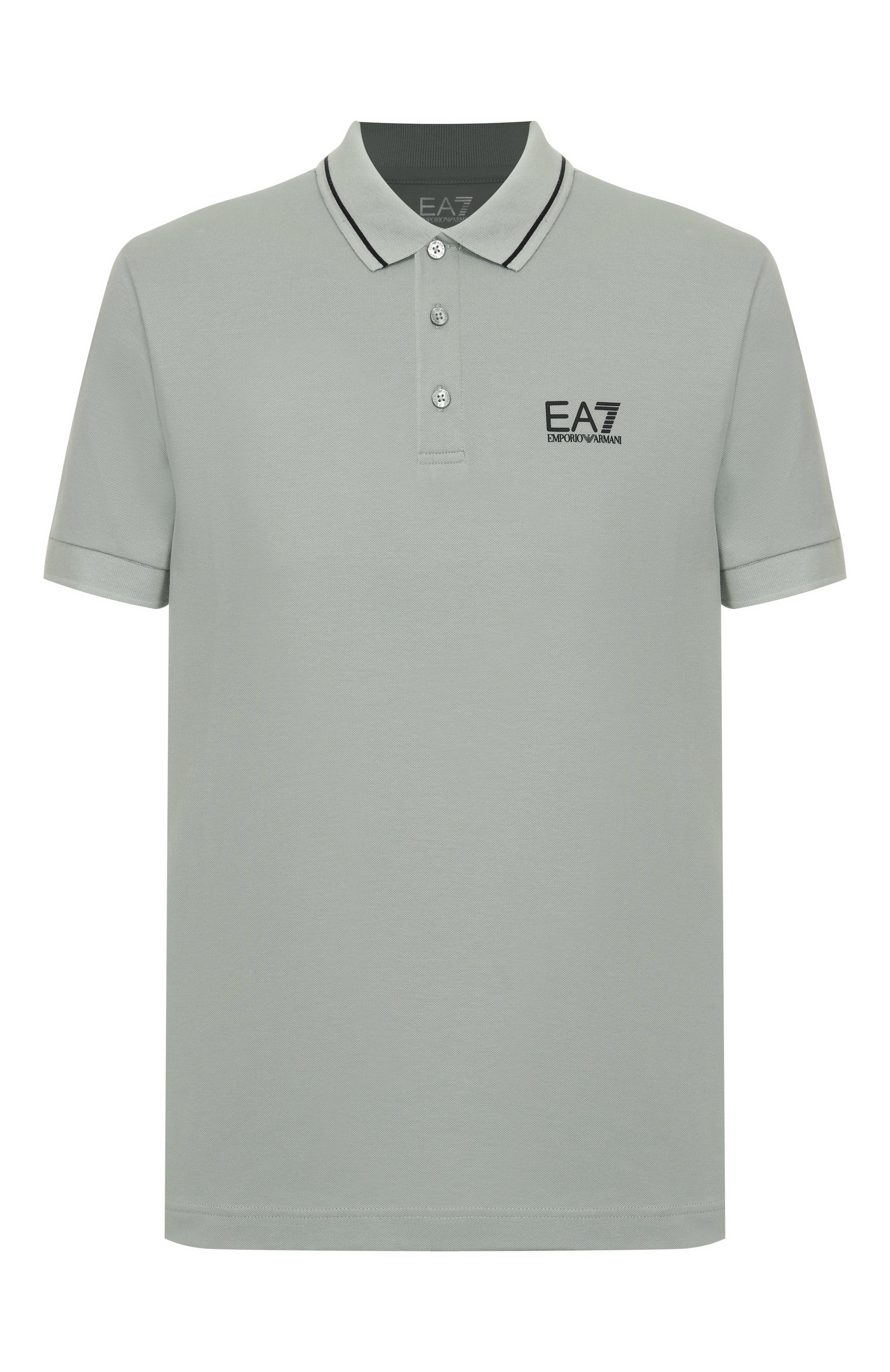 Хлопковое поло EA7, арт. 8NPF16/PJVUZ, фото 1