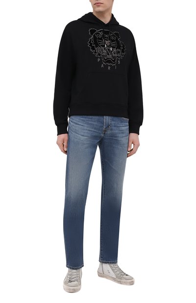 Комбинированные кеды slide GOLDEN GOOSE DELUXE BRAND, арт. GMF00115.F000324, фото 2