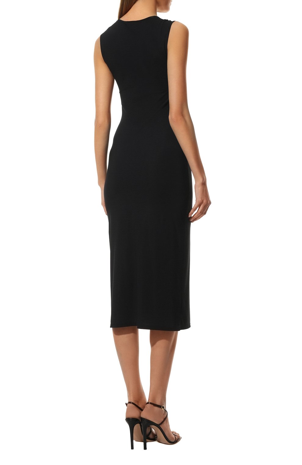 Платье JIL SANDER черного цвета по цене 29850 руб., арт. JSWT705038-WT477108, фото 4 Платье JIL SANDER, арт. JSWT705038-WT477108, фото 4