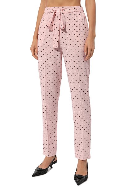 Шелковые брюки PRADA, арт. P225EL-1Y0O-F0W7F-211, фото 3