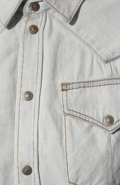 Джинсовая рубашка DIESEL, арт. A03865/0ICVN, фото 5