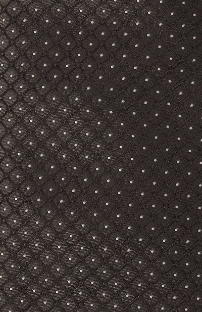 Шелковый галстук HUGO черного цвета по цене 8995 руб., арт. 50535335, фото 4 Шелковый галстук HUGO, арт. 50535335, фото 4