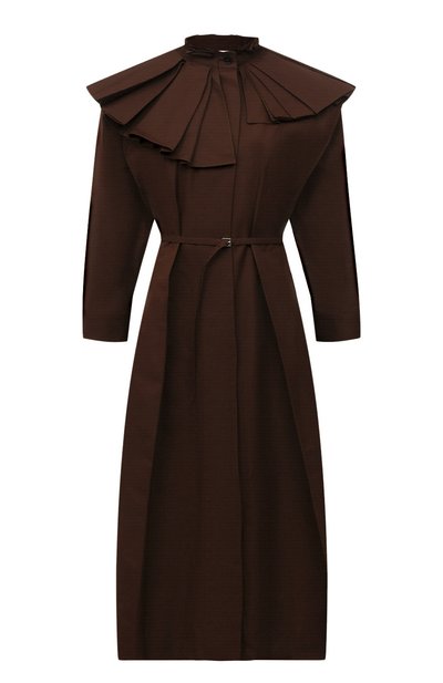Женское хлопковое платье JIL SANDER, арт. JSPT502905-WT244200