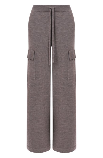 Женские брюки-карго из шерсти и кашемира P.A.R.O.S.H., арт. LIME25-D570608