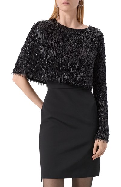 Платье с отделкой бисером и пайетками CHAPURIN, арт. D/20385/28763-М, фото 3