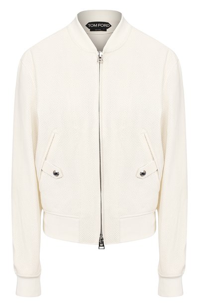 Женский кожаный бомбер TOM FORD, арт. CSL663-LEX251