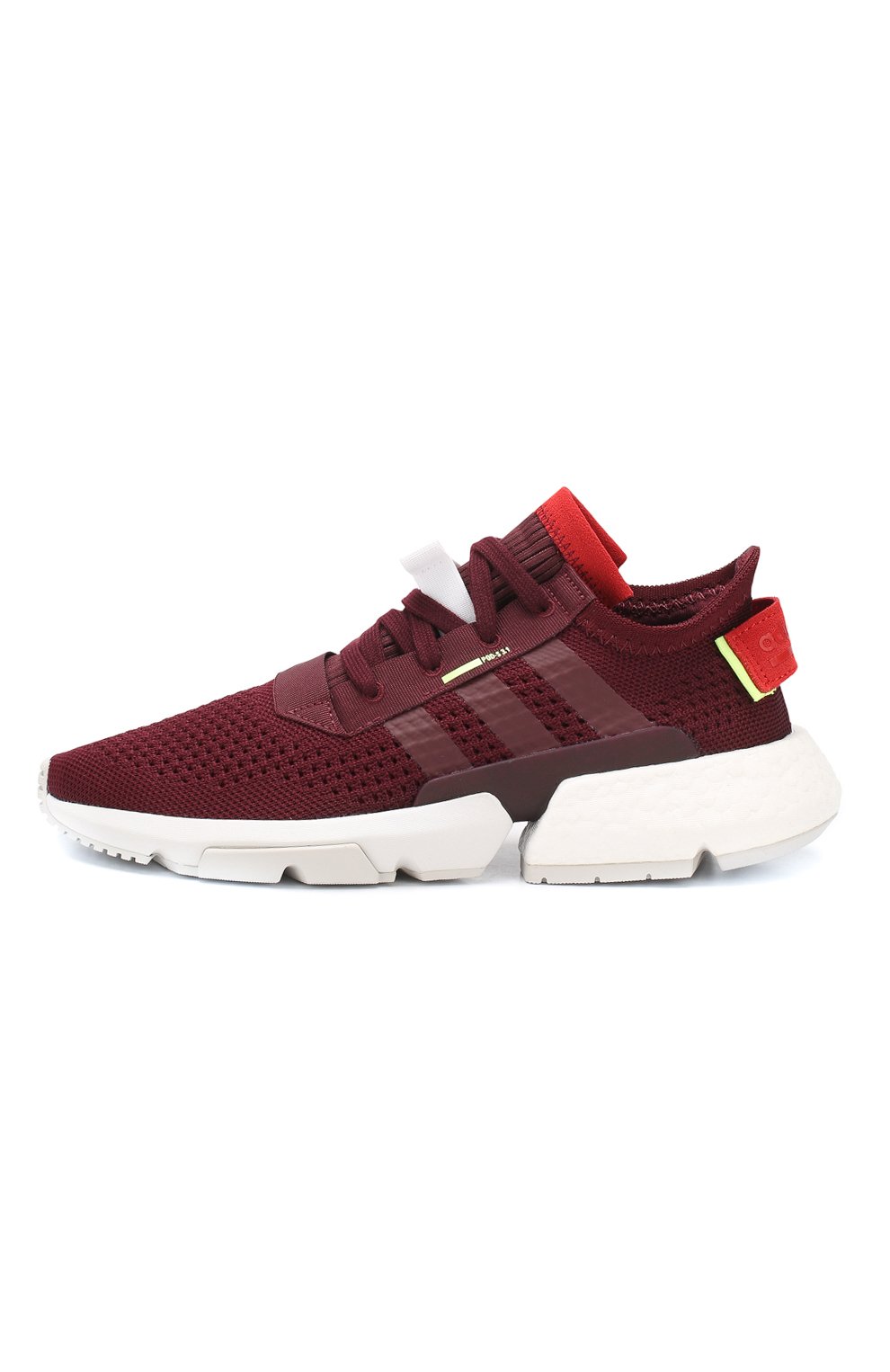 Текстильные кроссовки pod-s3.1 ADIDAS ORIGINALS бордового цвета по цене 7990 руб., арт. DB3541, фото 3 Текстильные кроссовки pod-s3.1 ADIDAS ORIGINALS, арт. DB3541, фото 3