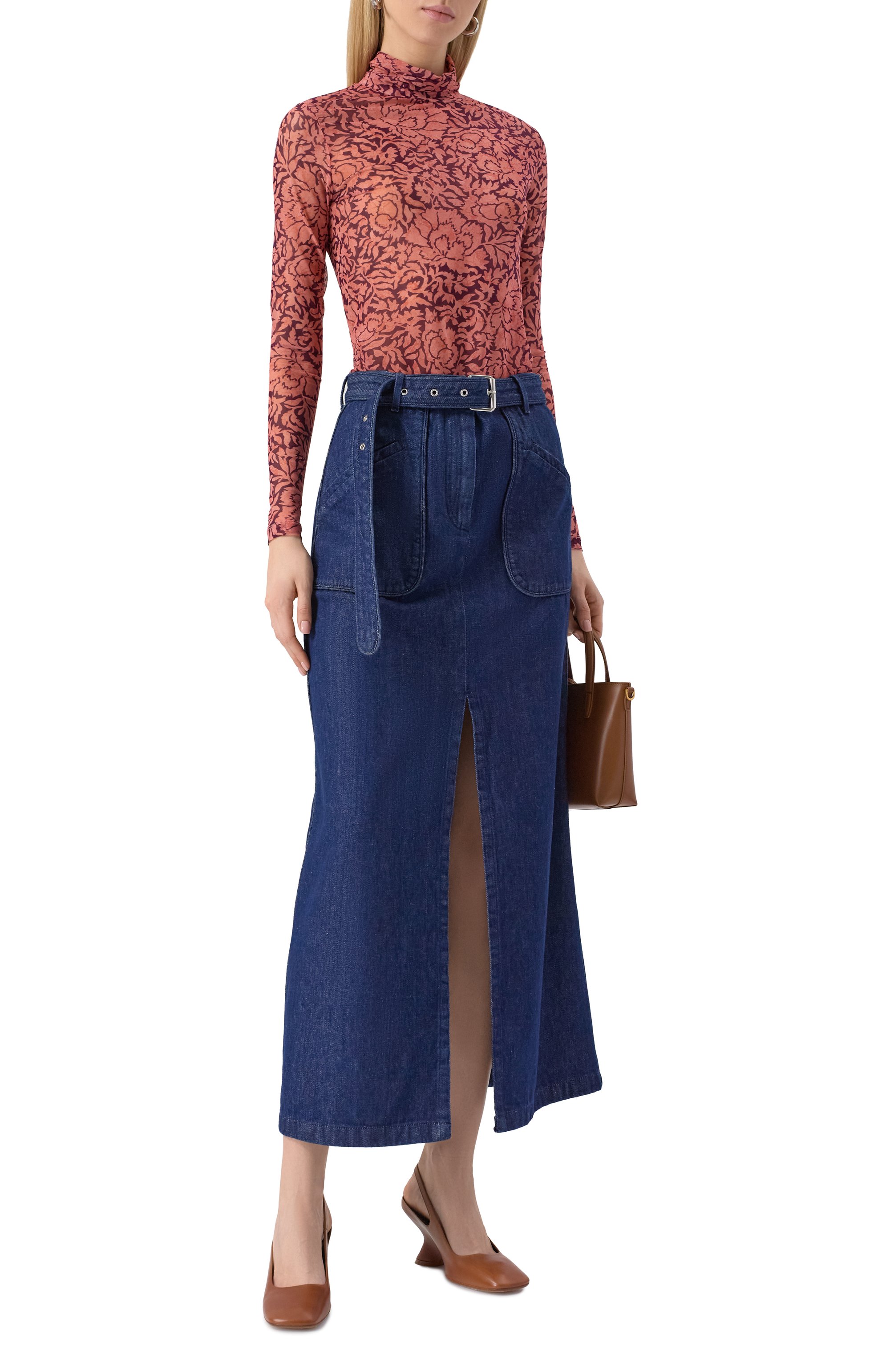 Джинсовая юбка DRIES VAN NOTEN, арт. 251-010825-1562, фото 2