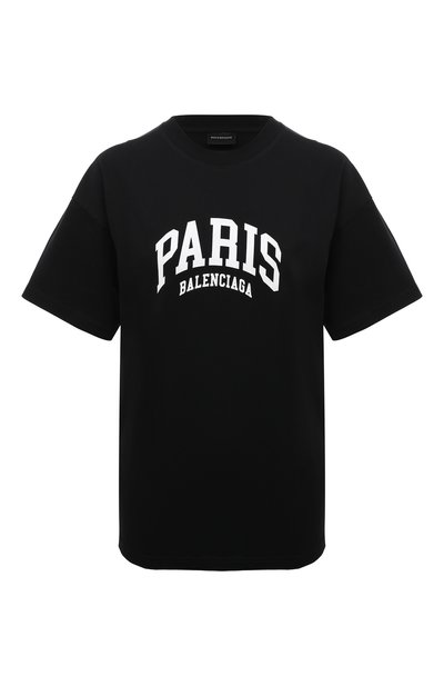 Женская хлопковая футболка BALENCIAGA, арт. 612965 TLVL7