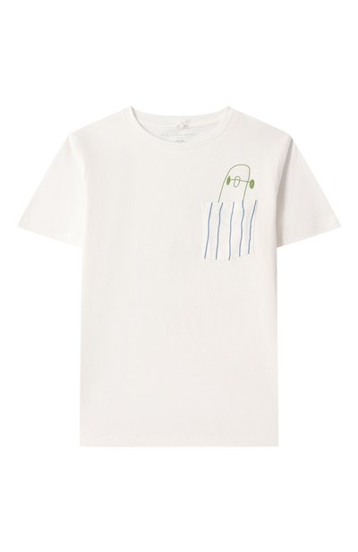 Хлопковая футболка STELLA MCCARTNEY, арт. TW8S11