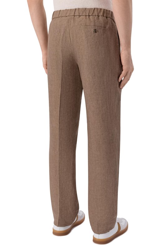 Льняные брюки Capobianco 20M811.LL00._001 Коричневый  20M811.LL00._001 Фото 4