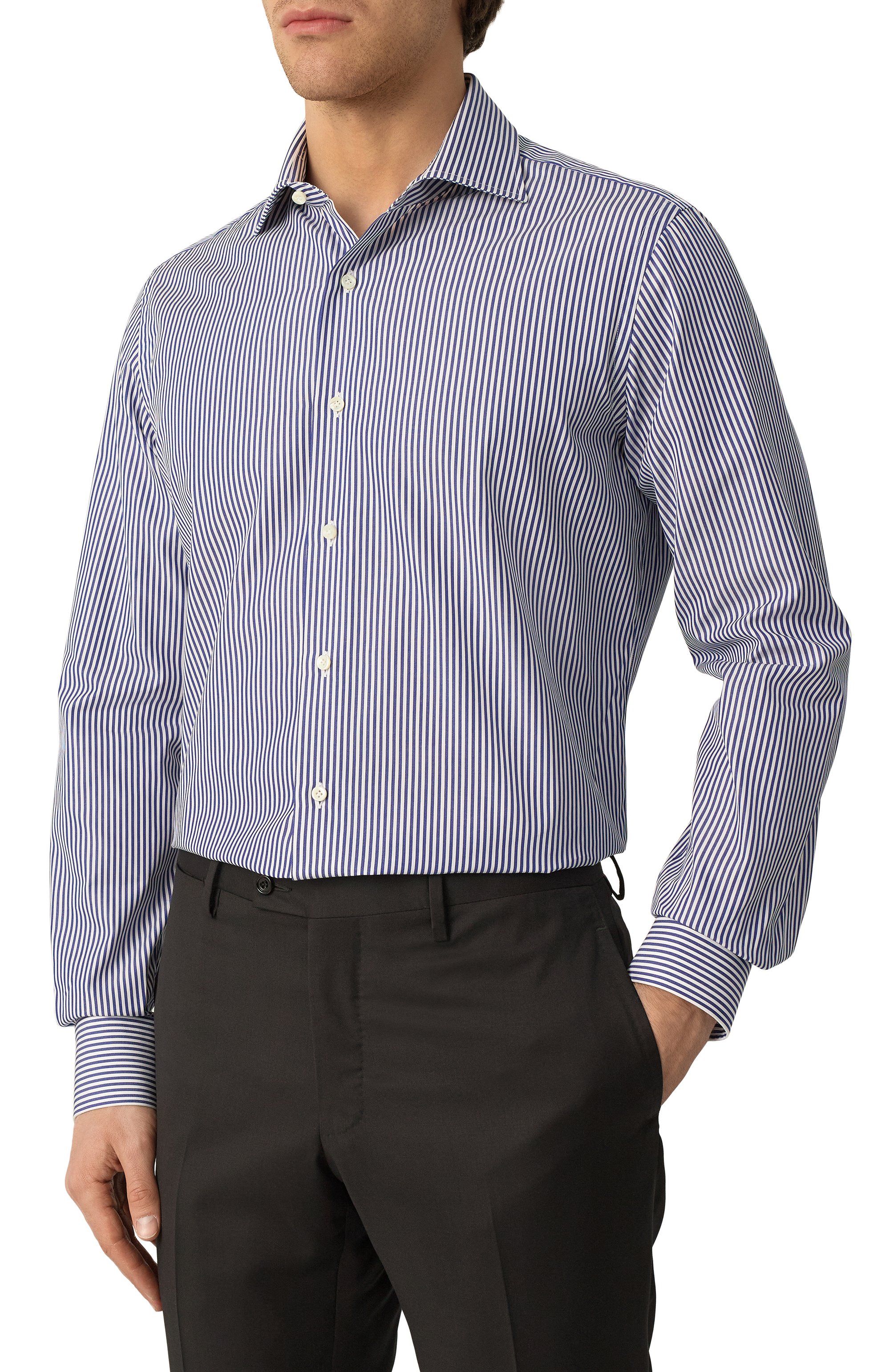 Хлопковая сорочка ALESSANDRO GHERARDI, арт. BR1-2G-7T/1049, фото 3