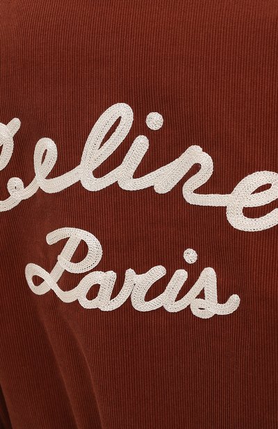 Вельветовый бомбер CELINE, арт. 2V49D000G, фото 5