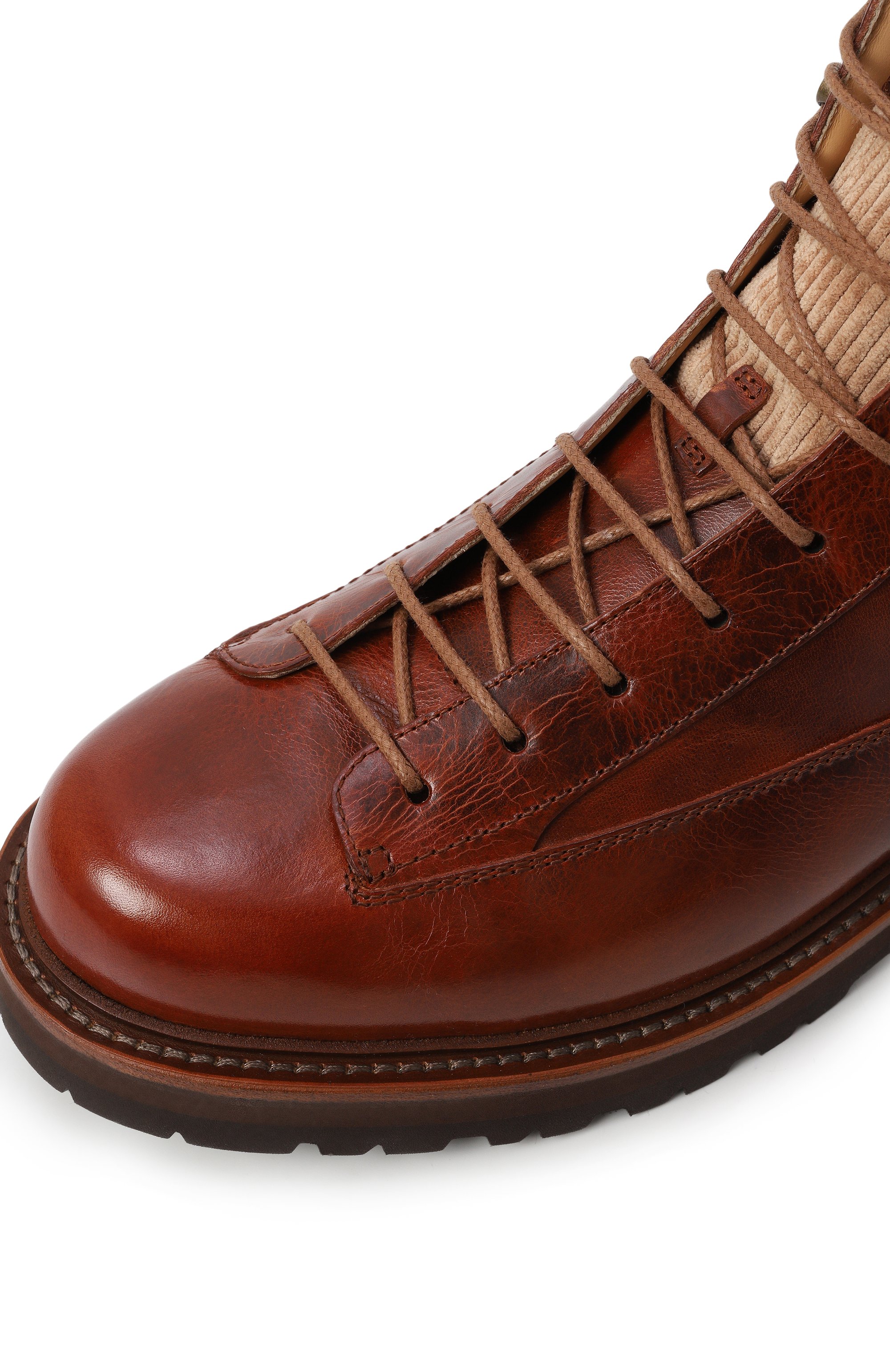 Кожаные ботинки urban outdoor BRUNELLO CUCINELLI, арт. MZUWXPW717, фото 7