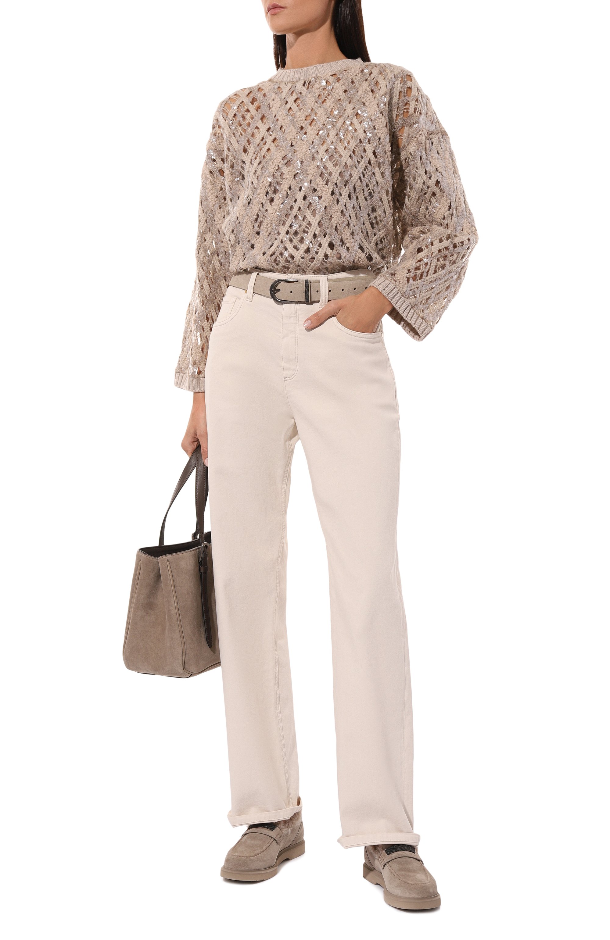 Кашемировый свитер BRUNELLO CUCINELLI, арт. M52R20500, фото 2