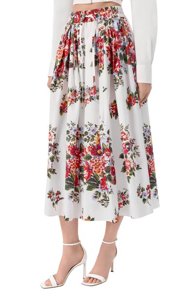Хлопковая юбка DOLCE & GABBANA, арт. F4DC7T/HS5UU, фото 3