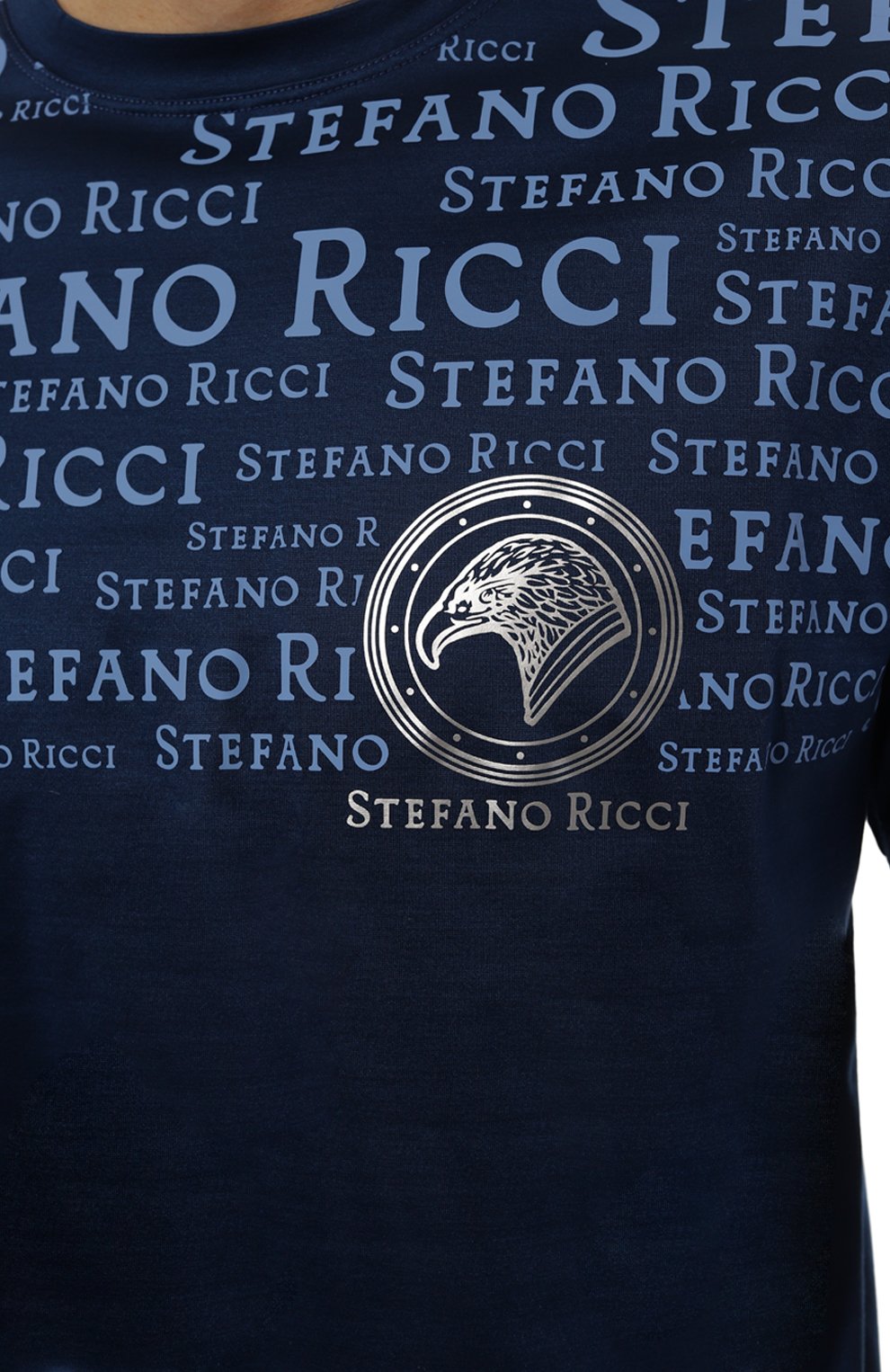 Хлопковая футболка STEFANO RICCI, арт. MNH4203290/TE0001, фото 5