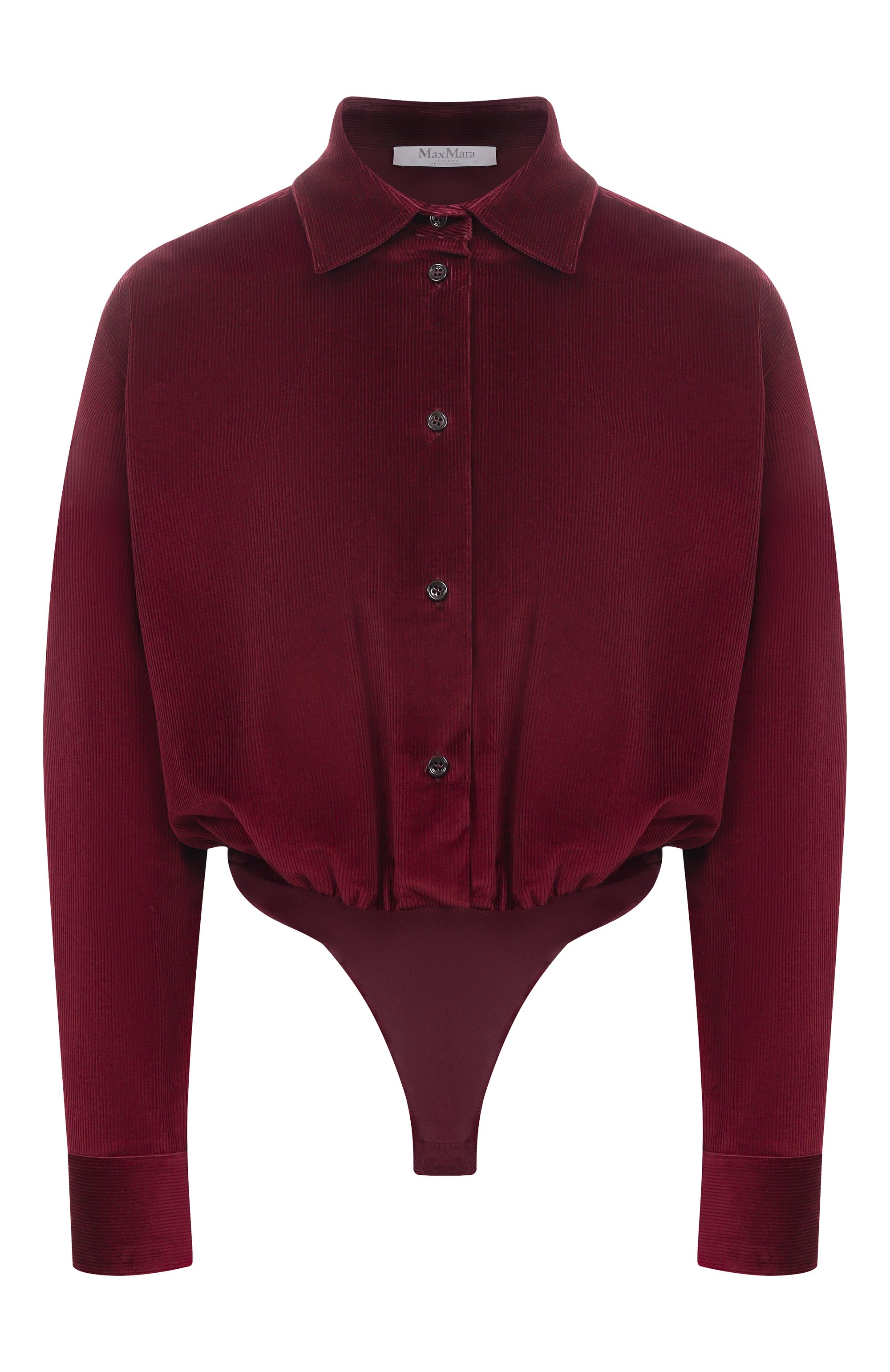 Вельветовое боди MAX MARA, арт. FERTILE, фото 1