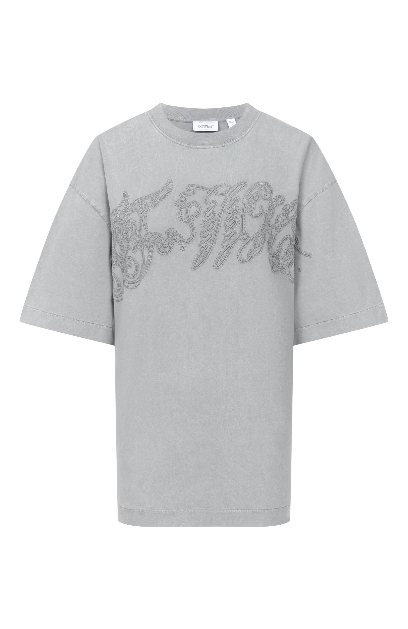 Хлопков ая футболка OFF-WHITE, арт. 2FA00429T, фото 1
