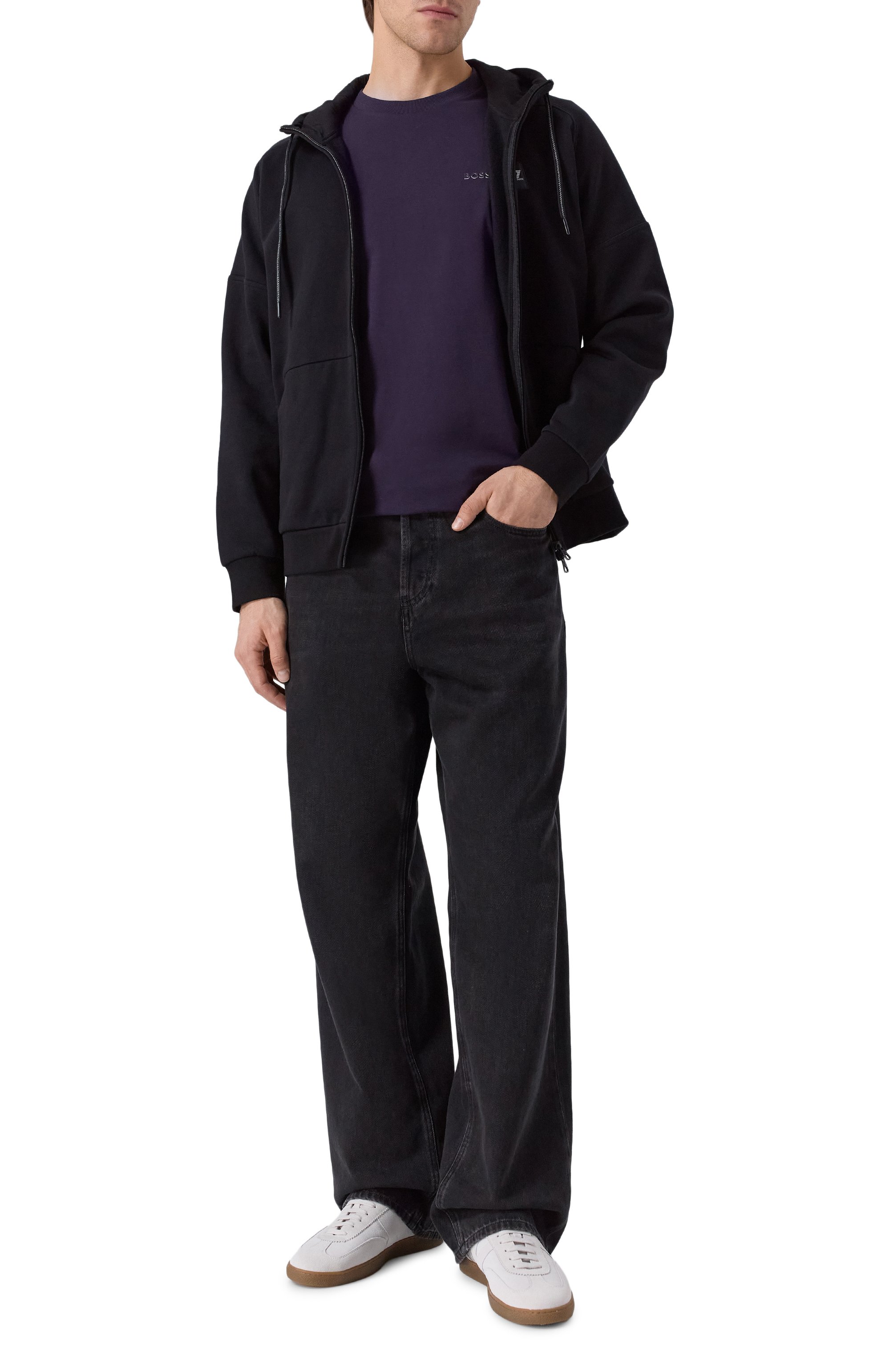 Хлопковая футболка BOSS GREEN, арт. 50506373, фото 2