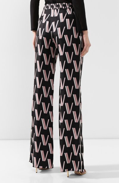 Шелковые брюки VALENTINO, арт. TB3RB3M154R, фото 4