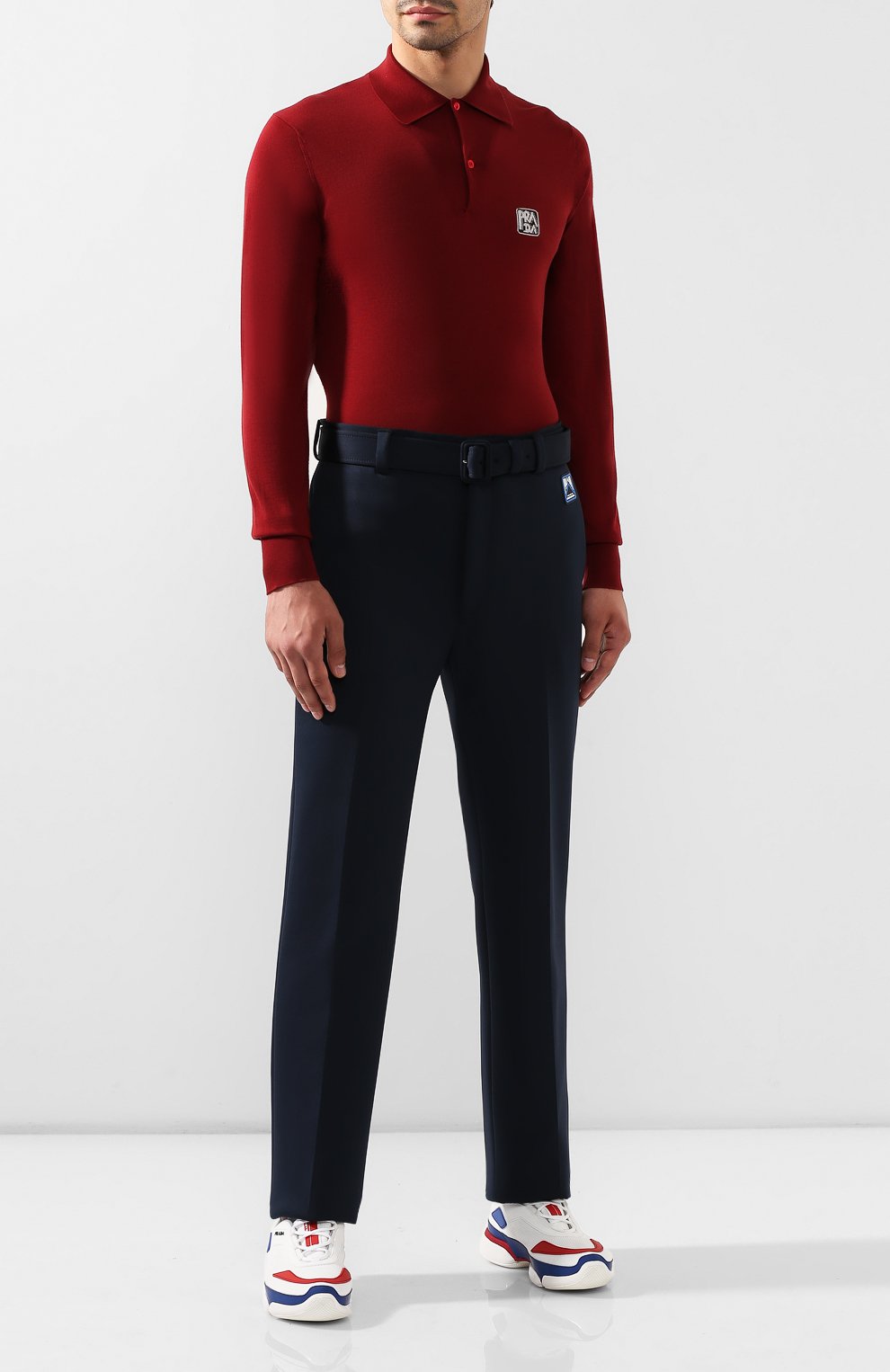 Шерстяное поло PRADA, арт. UMA919-1S9C-F0041, фото 2