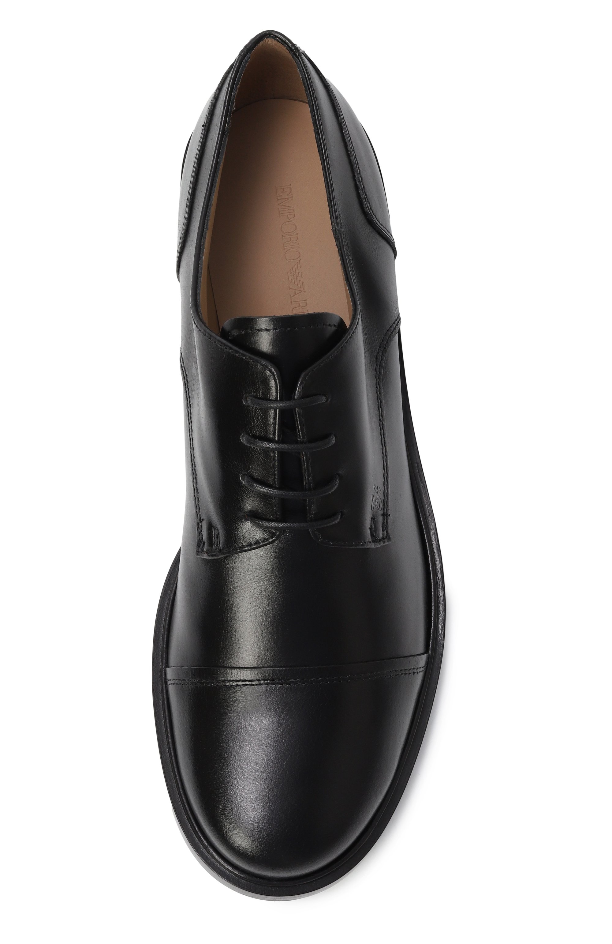 Кожаные дерби icon EMPORIO ARMANI, арт. EW002692/AF11991, фото 6