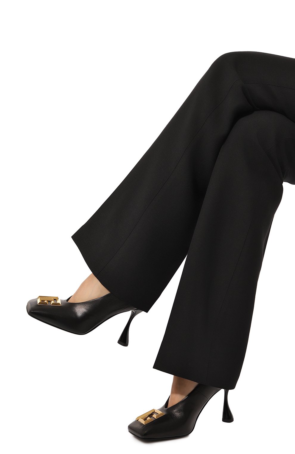 Кожаные туфли eden 95 BALMAIN, арт. DN1UA031/LNAP, фото 3