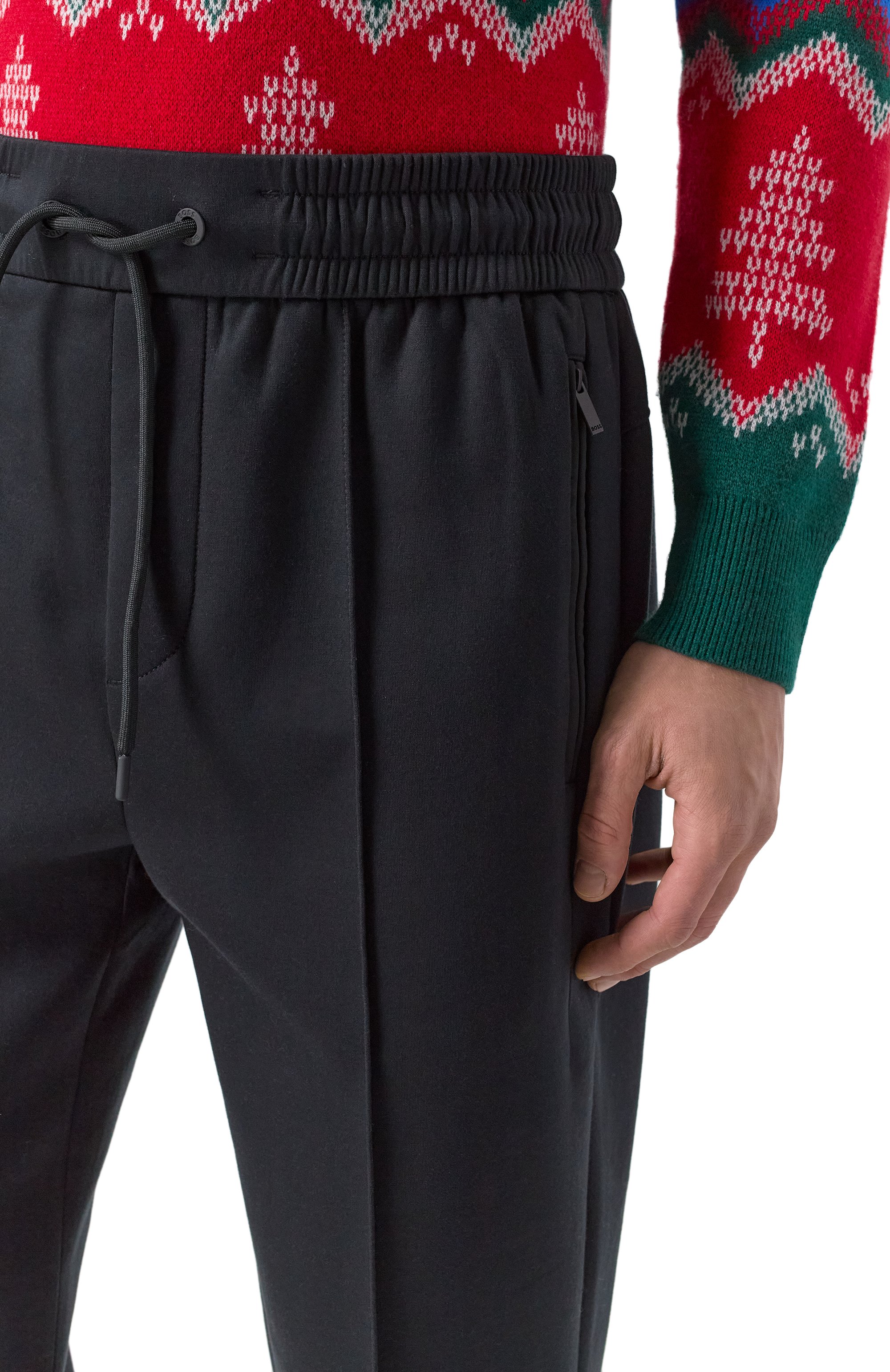  хлопковые брюки BOSS, арт. 50531964, фото 5