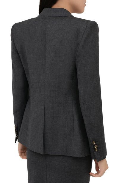 Шерстяной костюм DSQUARED2 темно-серого цвета по цене 206000 руб., арт. S75FZ0067/S53014, фото 3 Шерстяной костюм DSQUARED2, арт. S75FZ0067/S53014, фото 3