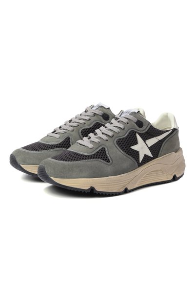 Мужские комбинированные кроссовки running sole GOLDEN GOOSE DELUXE BRAND, арт. GMF00126.F007576