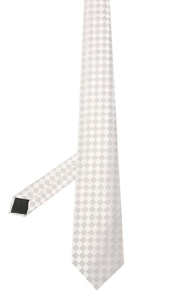 Шелковый галстук LANVIN серого цвета по цене 12600 руб., арт. 2145/TIE, фото 2 Шелковый галстук LANVIN, арт. 2145/TIE, фото 2