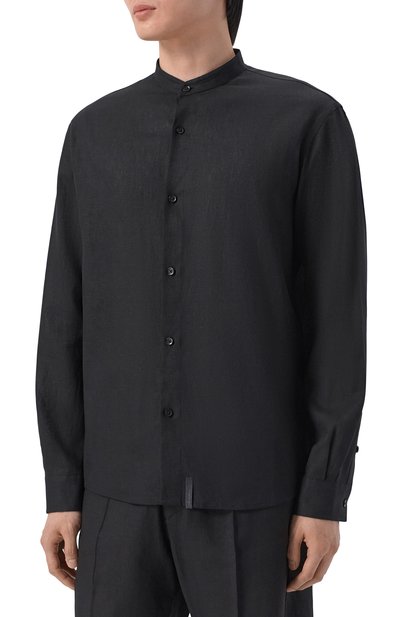 Рубашка изо льна и вискозы HINNOMINATE, арт. HMABM01550, фото 3