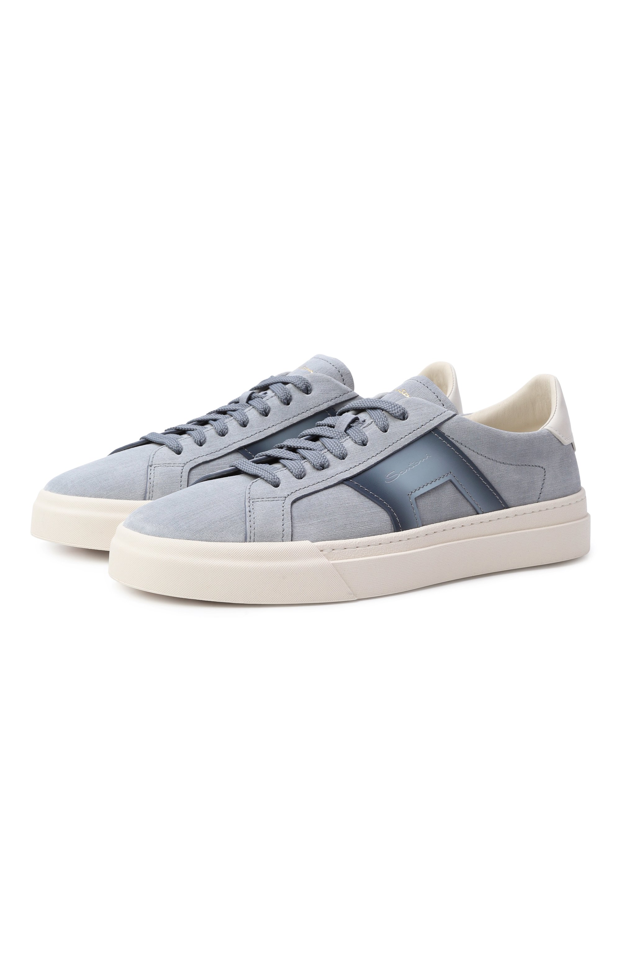 Замшевые кеды gloria SANTONI, арт. MBGG21964PNNCFCT, фото 1