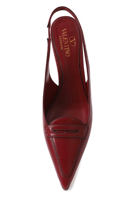 Кожаные туфли 2001 Loafer Valentino 5W2S0JJ5/CCC Красный  5W2S0JJ5/CCC Фото 6